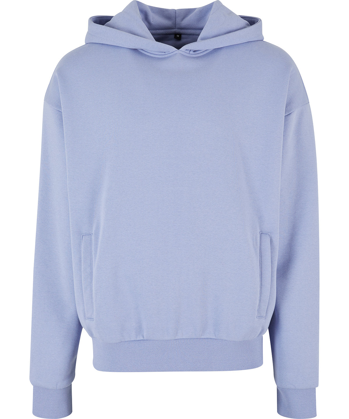 Tryck din logga på Hoodies från Build Your Brand - Anpassa Build Your Brand - Ultra-Tung Överdimensionerad Hoodie i färgen Ljusblå för företag, föreningar och privatpersoner