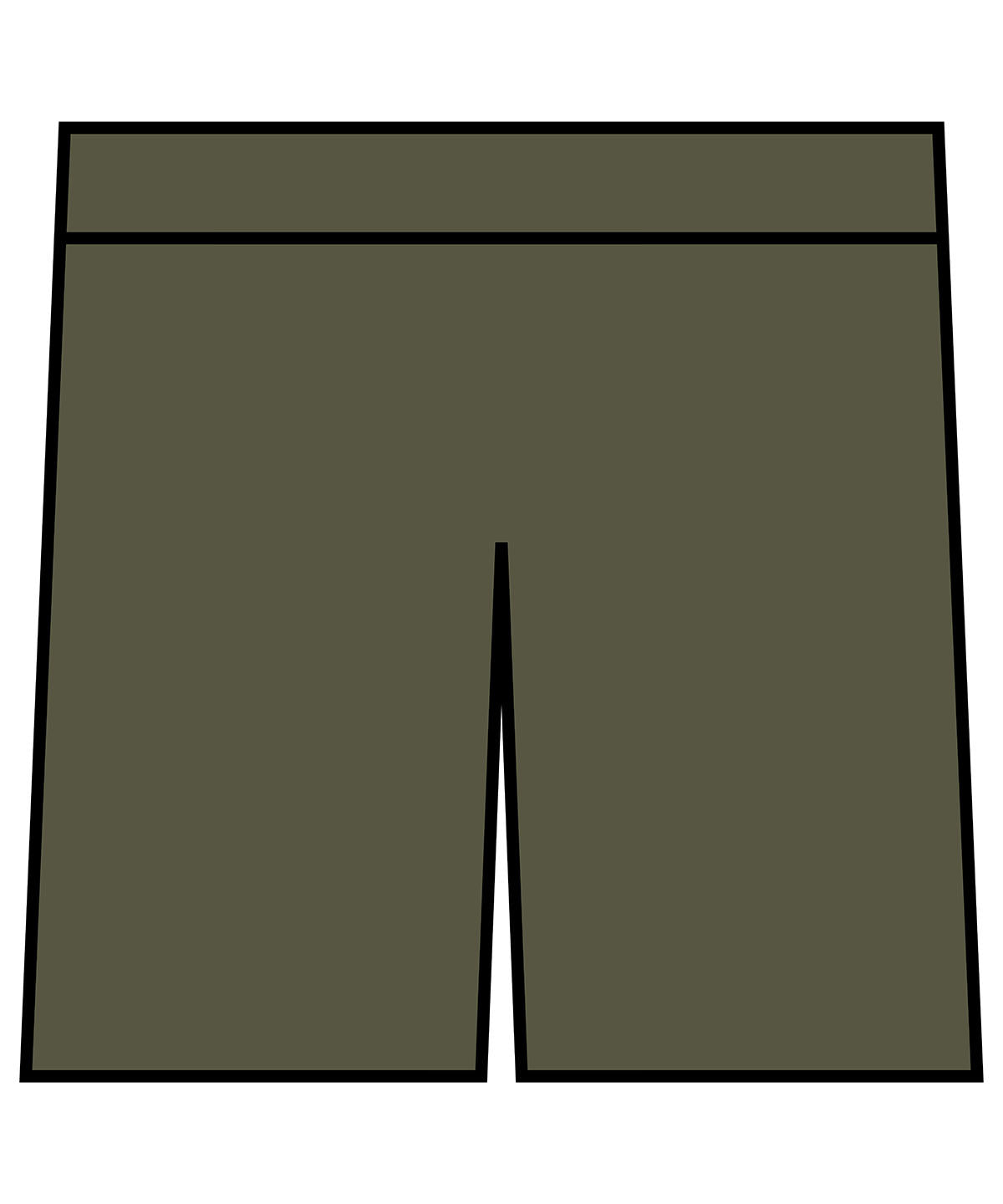 Tryck din logga på Shorts från Build Your Brand - Anpassa Vintage tunga sweatshorts i färgen Oliv för företag, föreningar och privatpersoner