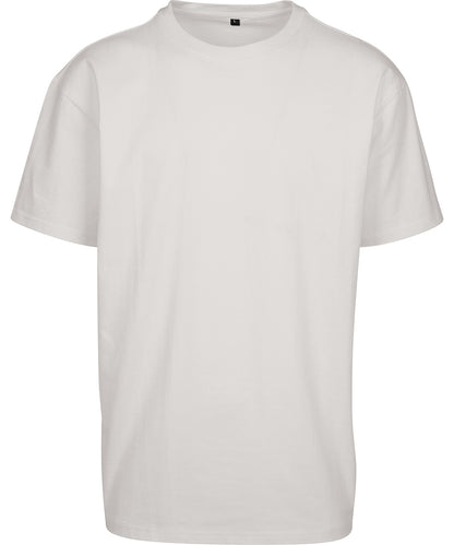 Tryck din logga på T-shirts från Build Your Brand - Anpassa Cotton Loose Tee - Herr i färgen Naturligt för företag, föreningar och privatpersoner