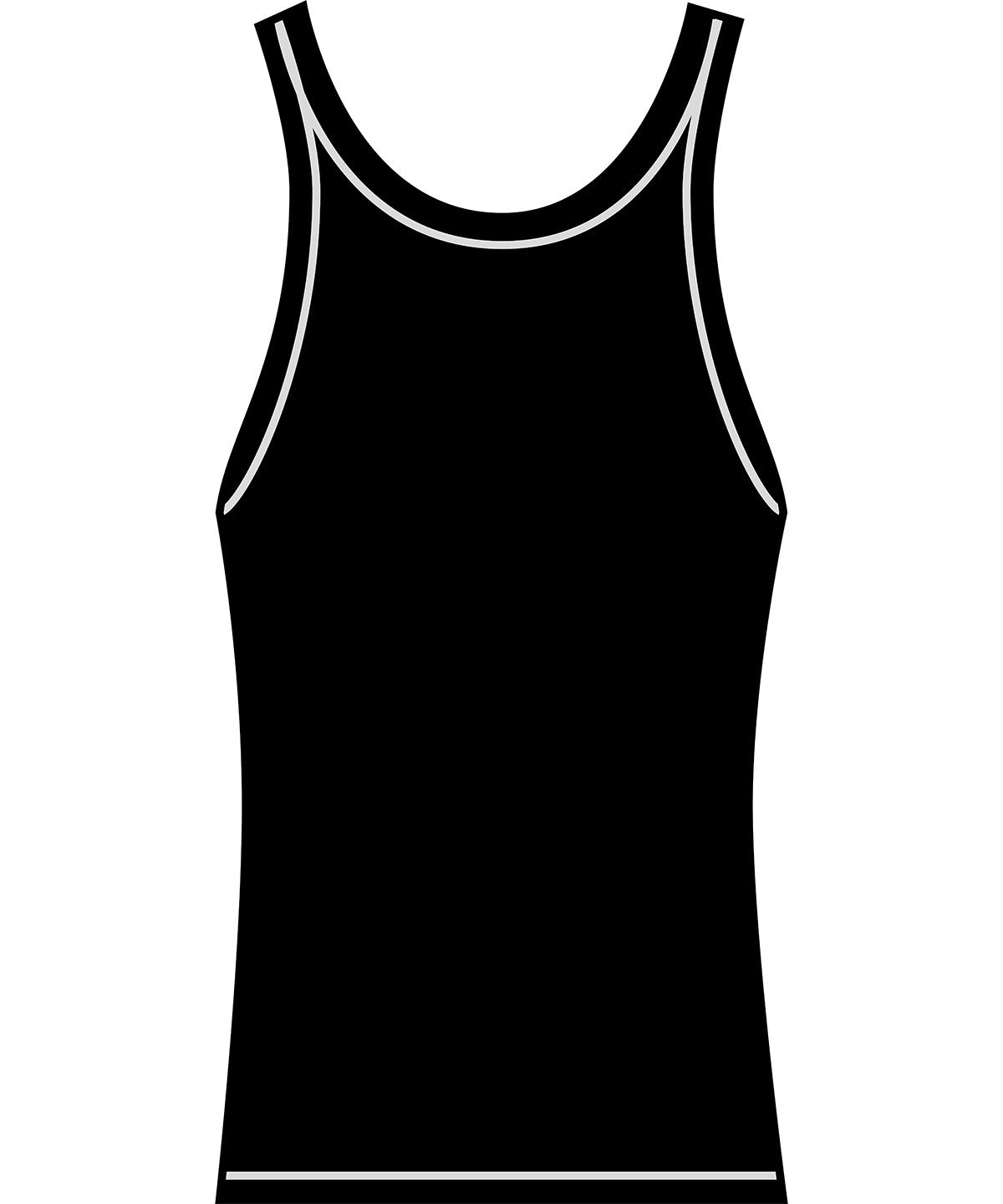 Tryck din logga på Klänningar från Build Your Brand - Anpassa Dam stretch Jersey smal klänning i färgen Svart för företag, föreningar och privatpersoner