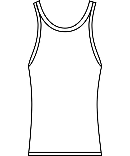 Tryck din logga på Klänningar från Build Your Brand - Anpassa Dam stretch Jersey smal klänning i färgen Vit för företag, föreningar och privatpersoner
