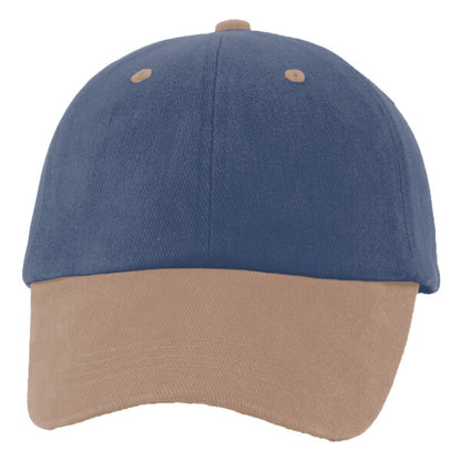 Tryck din logga på från Impala Print Shop - Anpassa BEECHFIELD Beechfield Heavy Brushed Low Profile Cap B57 i färgen för företag, föreningar och privatpersoner