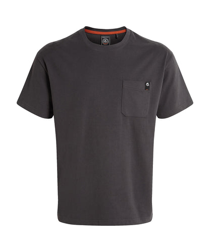 Tryck din logga på T-shirts från Craghoppers - Anpassa Wakefield Work T-Shirt with Pockets i färgen Mörkgrå för företag, föreningar och privatpersoner