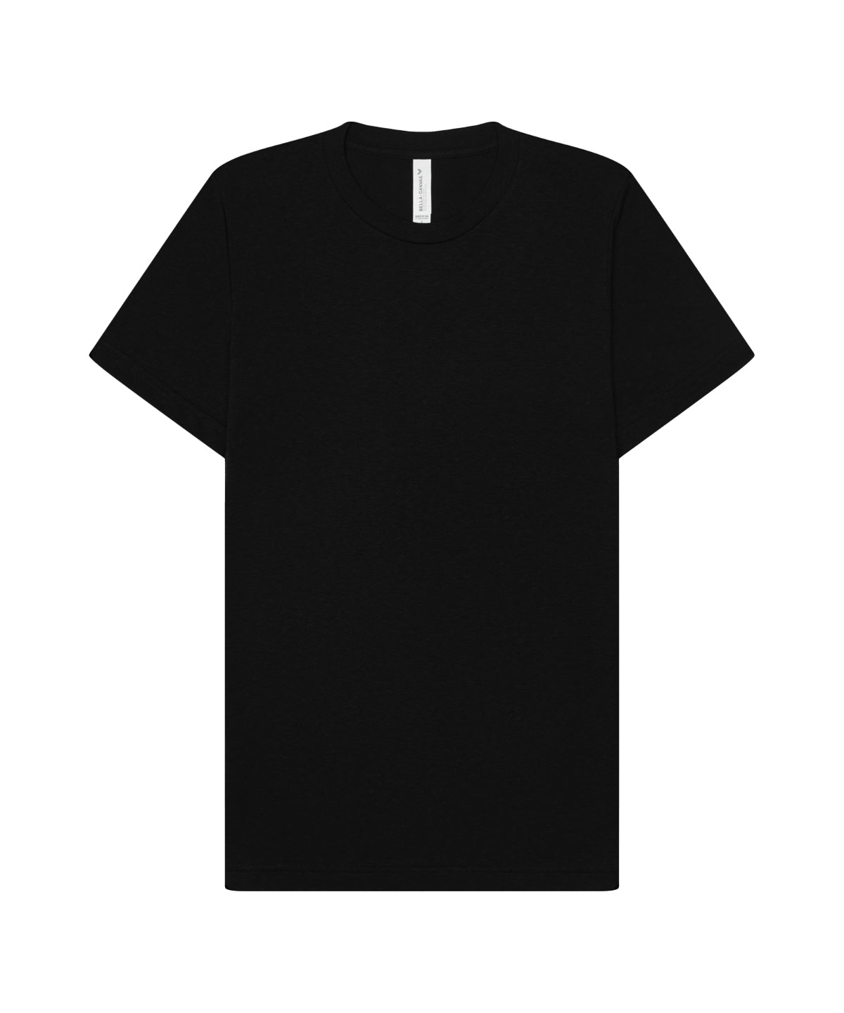 Tryck din logga på T-shirts från Bella Canvas - Anpassa Unisex EcoMax Short Sleeve T-Shirt i färgen Svart för företag, föreningar och privatpersoner
