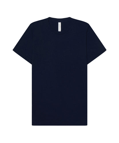 Tryck din logga på T-shirts från Bella Canvas - Anpassa Unisex EcoMax Short Sleeve T-Shirt i färgen Marinblå för företag, föreningar och privatpersoner