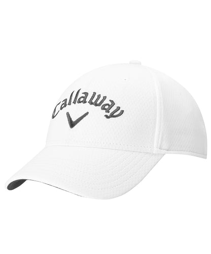 Tryck din logga på Kepsar från Callaway - Anpassa Böjd keps på sidan i färgen Vit One Size för företag, föreningar och privatpersoner