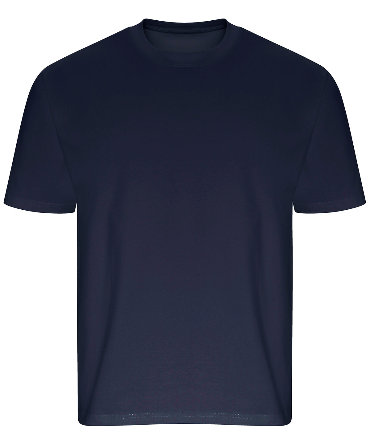 Tryck din logga på T-shirts från AWDis Ecologie - Anpassa Arrow Recycled Heavy Oversized T-Shirt i färgen Marinblå för företag, föreningar och privatpersoner