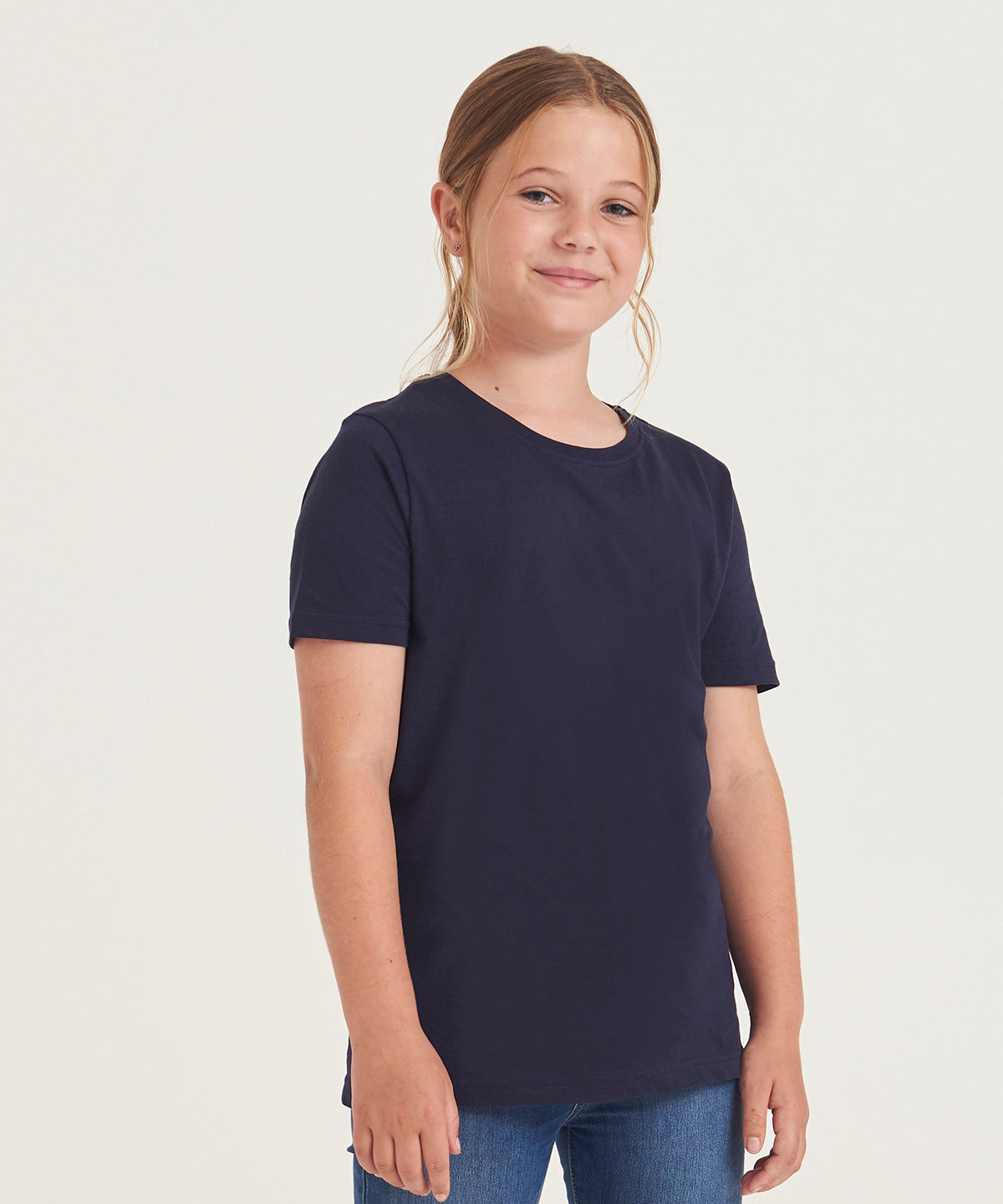 Tryck din logga på T-shirts från AWDis Ecologie - Anpassa Cascade Organic Kids T-Shirt i färgen för företag, föreningar och privatpersoner
