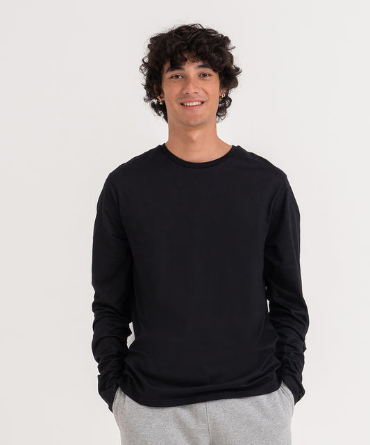 Tryck din logga på T-shirts från AWDis Ecologie - Anpassa Erawan Organic Long Sleeve T-Shirt i färgen för företag, föreningar och privatpersoner