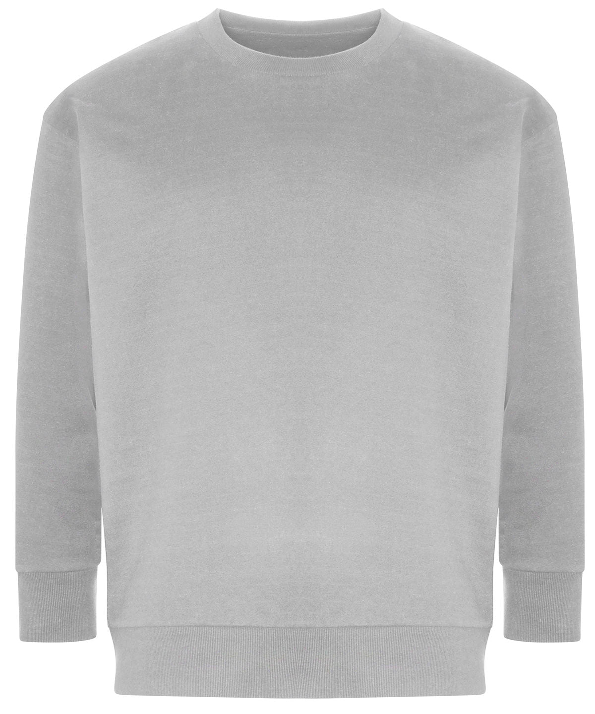 Tryck din logga på Sweatshirts från AWDis Ecologie - Anpassa AWDis Ecologie - Crater Återvunnen Sweatshirt i färgen Ljunggrå för företag, föreningar och privatpersoner