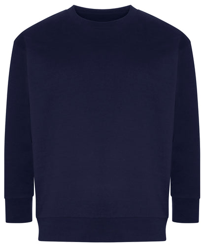 Tryck din logga på Sweatshirts från AWDis Ecologie - Anpassa AWDis Ecologie - Crater Återvunnen Sweatshirt i färgen Marinblå för företag, föreningar och privatpersoner