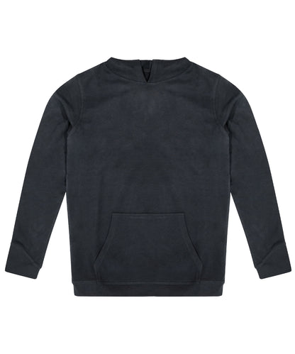 Tryck din logga på Hoodies från AWDis Ecologie - Anpassa AWDis Ecologie - Corcovado Ekologisk Hoodie i färgen Svart för företag, föreningar och privatpersoner