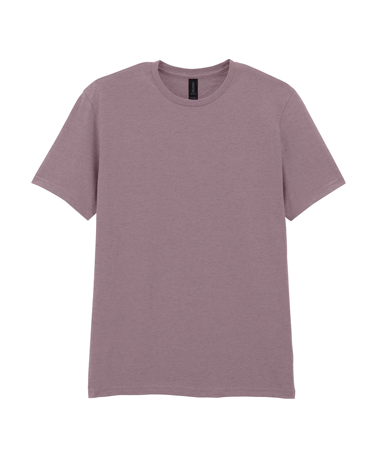 Tryck din logga på T-shirts från Gildan - Anpassa Softstyle Ringspun T-Shirt - Herr i färgen Mellangrå för företag, föreningar och privatpersoner
