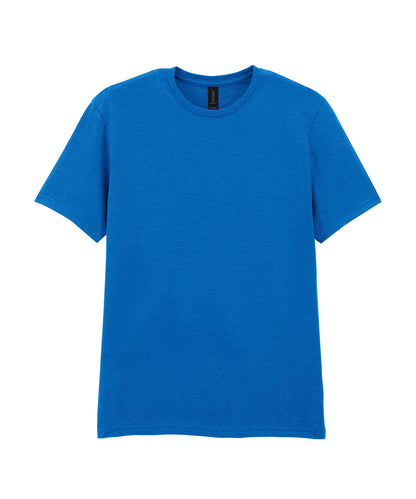 Tryck din logga på T-shirts från Gildan - Anpassa Softstyle Ringspun T-Shirt - Herr i färgen Royal för företag, föreningar och privatpersoner