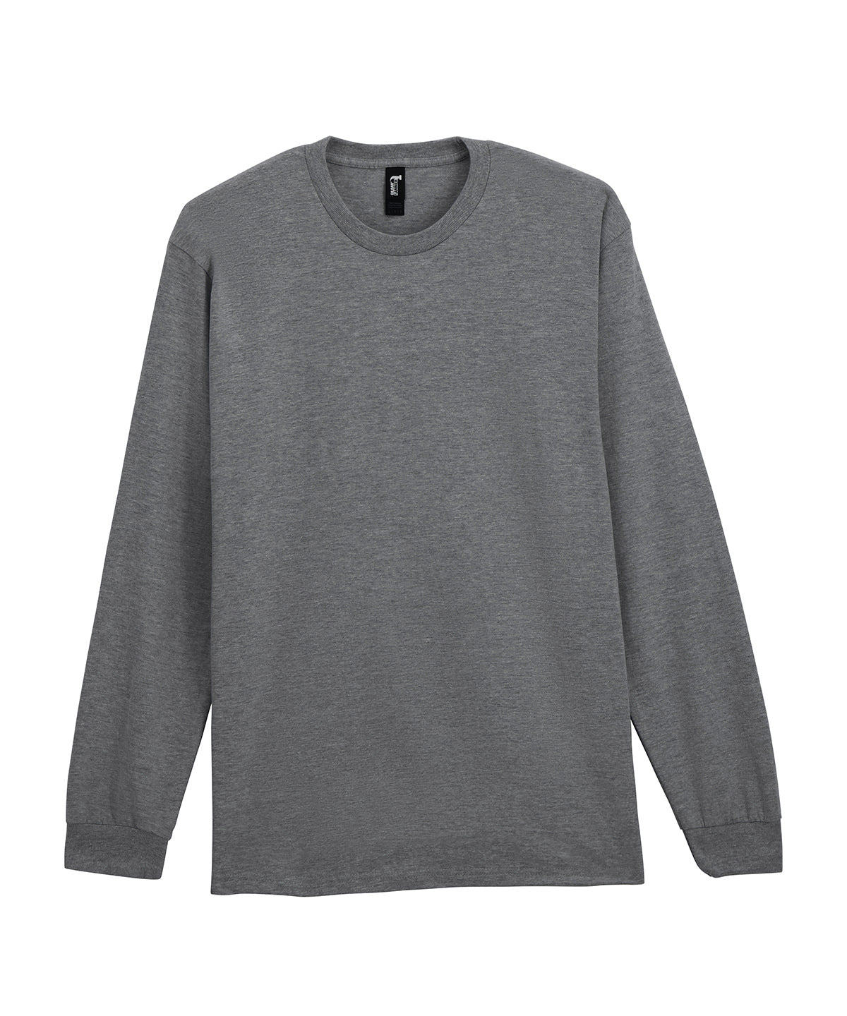 Tryck din logga på T-shirts från Gildan - Anpassa Hammer Long Sleeve T-Shirt for - Herr i färgen Ljunggrå 5XL för företag, föreningar och privatpersoner