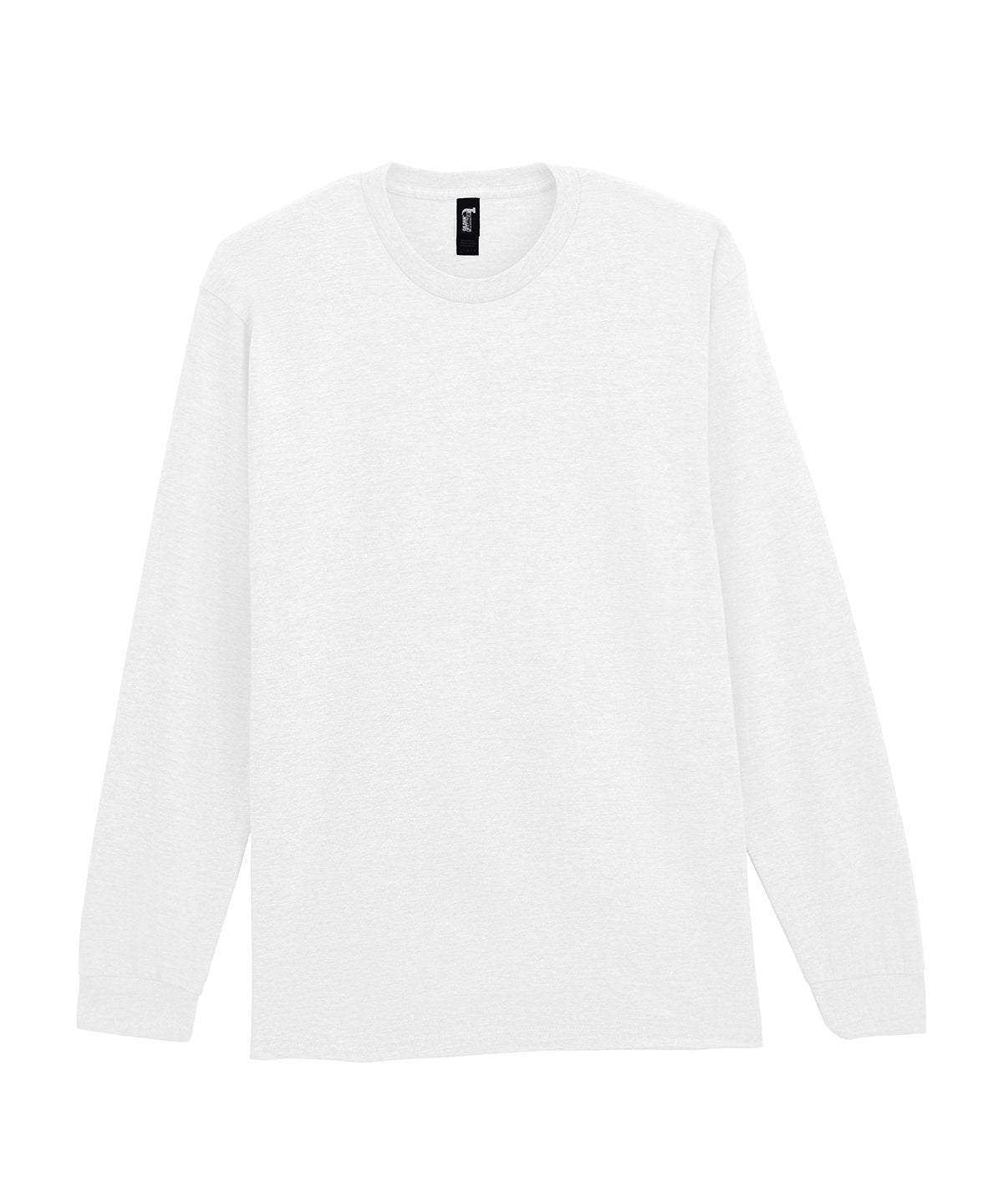 Tryck din logga på T-shirts från Gildan - Anpassa Hammer Long Sleeve T-Shirt for - Herr i färgen Vit för företag, föreningar och privatpersoner