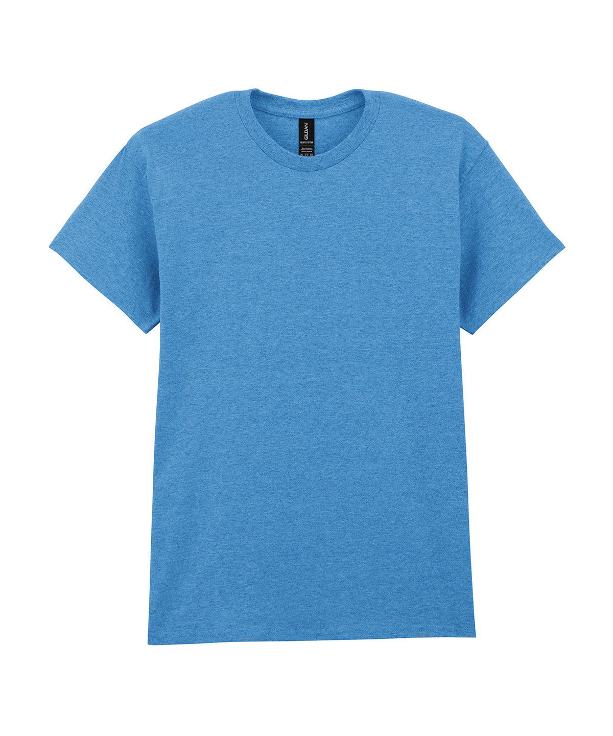 Tryck din logga på T-shirts från Gildan - Anpassa Heavy Cotton T-Shirt - Herr i färgen Safir för företag, föreningar och privatpersoner