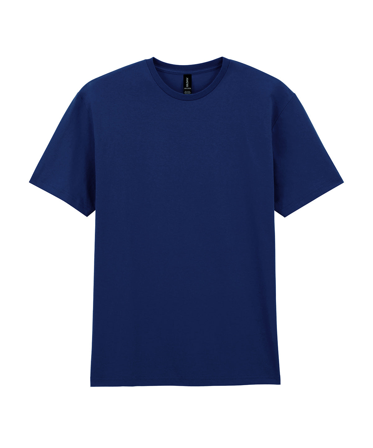 Tryck din logga på T-shirts från Gildan - Anpassa Gildan - T-shirt Unisex i färgen Marinblå Dam för företag, föreningar och privatpersoner