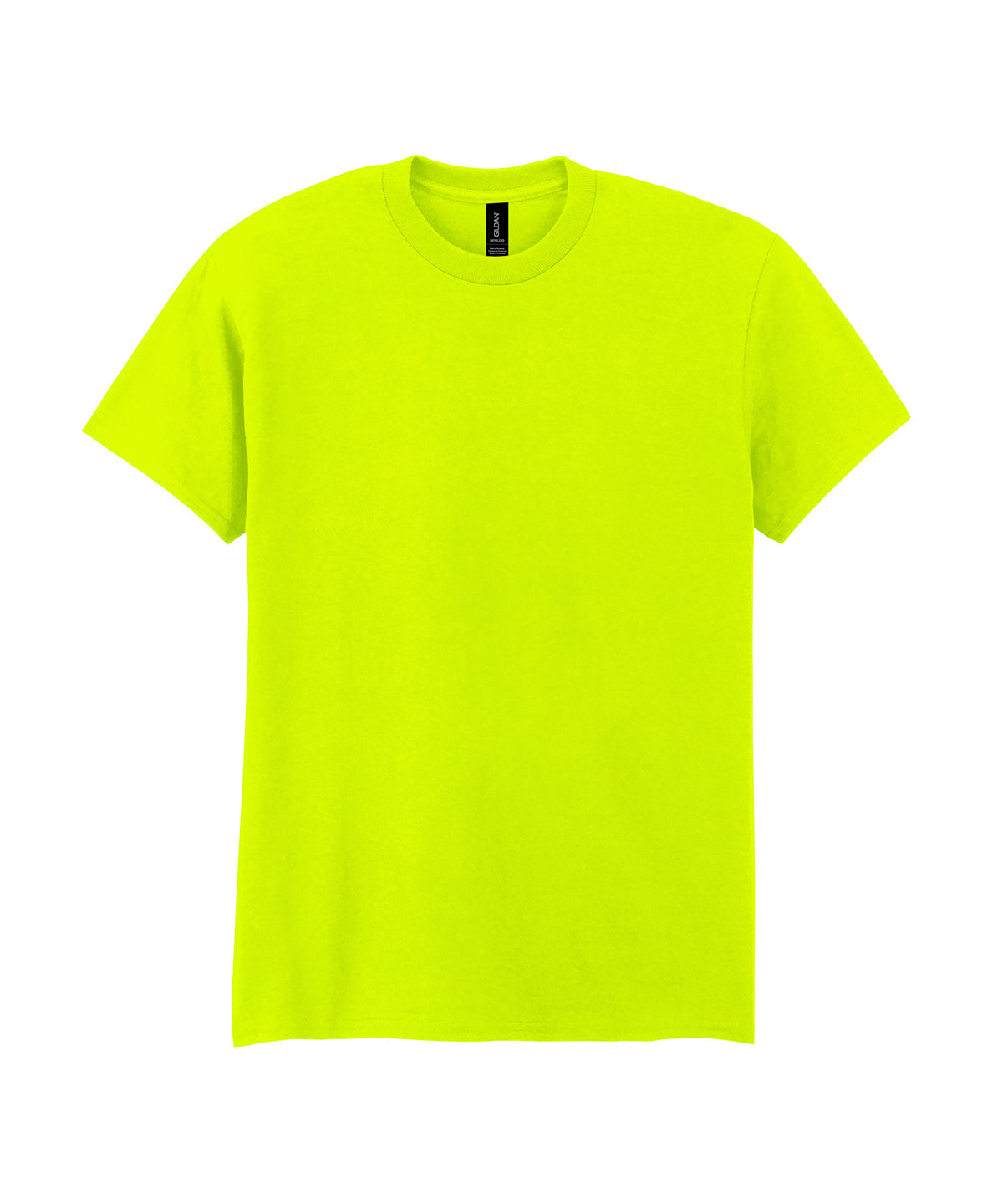 Tryck din logga på T-shirts från Gildan - Anpassa DryBlend T-Shirt - Herr i färgen Neon grön för företag, föreningar och privatpersoner