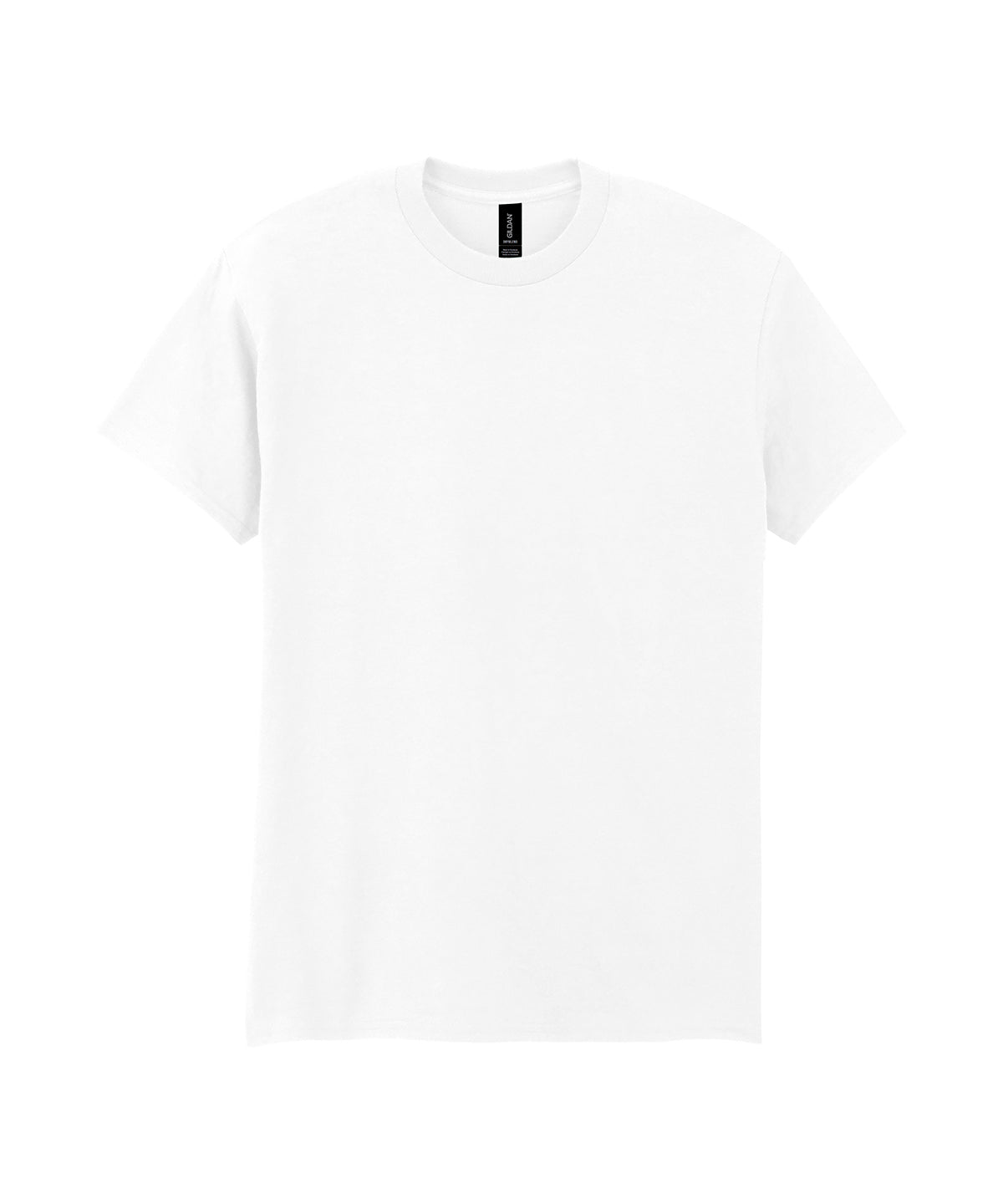 Tryck din logga på T-shirts från Gildan - Anpassa DryBlend T-Shirt - Herr i färgen Vit för företag, föreningar och privatpersoner