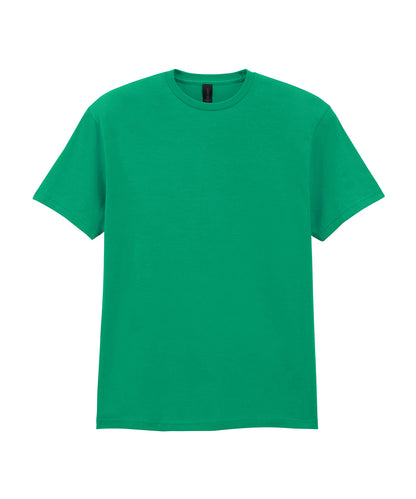Tryck din logga på T-shirts från Gildan - Anpassa Softstyle CVC T-Shirt - Herr i färgen Teal för företag, föreningar och privatpersoner