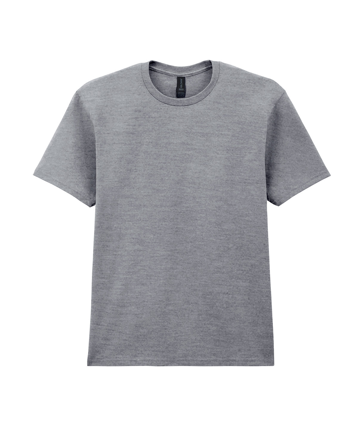 Tryck din logga på T-shirts från Gildan - Anpassa Gildan Softstyle Midweight T-Shirt - Herr i färgen Ljunggrå för företag, föreningar och privatpersoner
