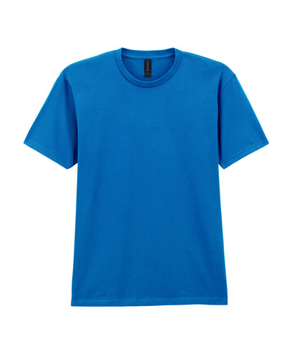 Tryck din logga på T-shirts från Gildan - Anpassa Gildan Softstyle Midweight T-Shirt - Herr i färgen Royal för företag, föreningar och privatpersoner