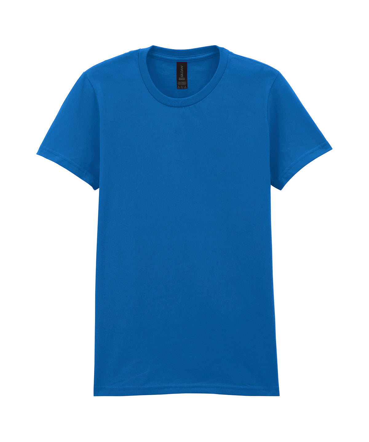Tryck din logga på T-shirts från Gildan - Anpassa Softstyle Midweight T-Shirt - Dam i färgen Royal för företag, föreningar och privatpersoner