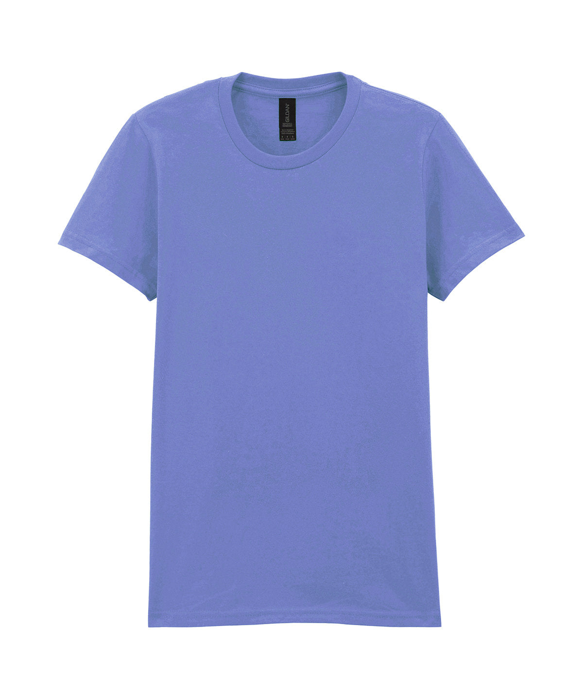 Tryck din logga på T-shirts från Gildan - Anpassa Softstyle Midweight T-Shirt - Dam i färgen Ljus lila för företag, föreningar och privatpersoner