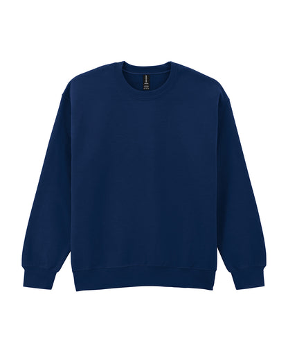 Tryck din logga på Sweatshirts från Gildan - Anpassa Gildan - DryBlend Sweatshirt/Rund hals för Vuxna i färgen Marinblå för företag, föreningar och privatpersoner