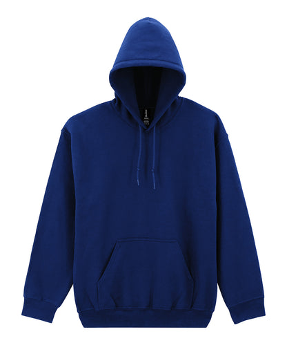 Tryck din logga på Hoodies från Gildan - Anpassa Gildan DryBlend® - Hoodie för Vuxna i färgen Marinblå för företag, föreningar och privatpersoner