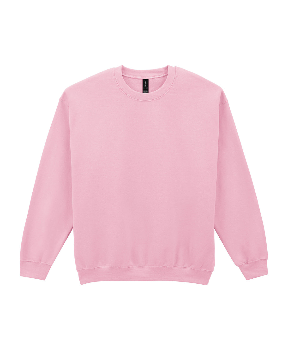 Tryck din logga på Sweatshirts från Gildan - Anpassa Gildan - Heavy Blend Sweatshirt för Vuxna i färgen Ljusrosa för företag, föreningar och privatpersoner
