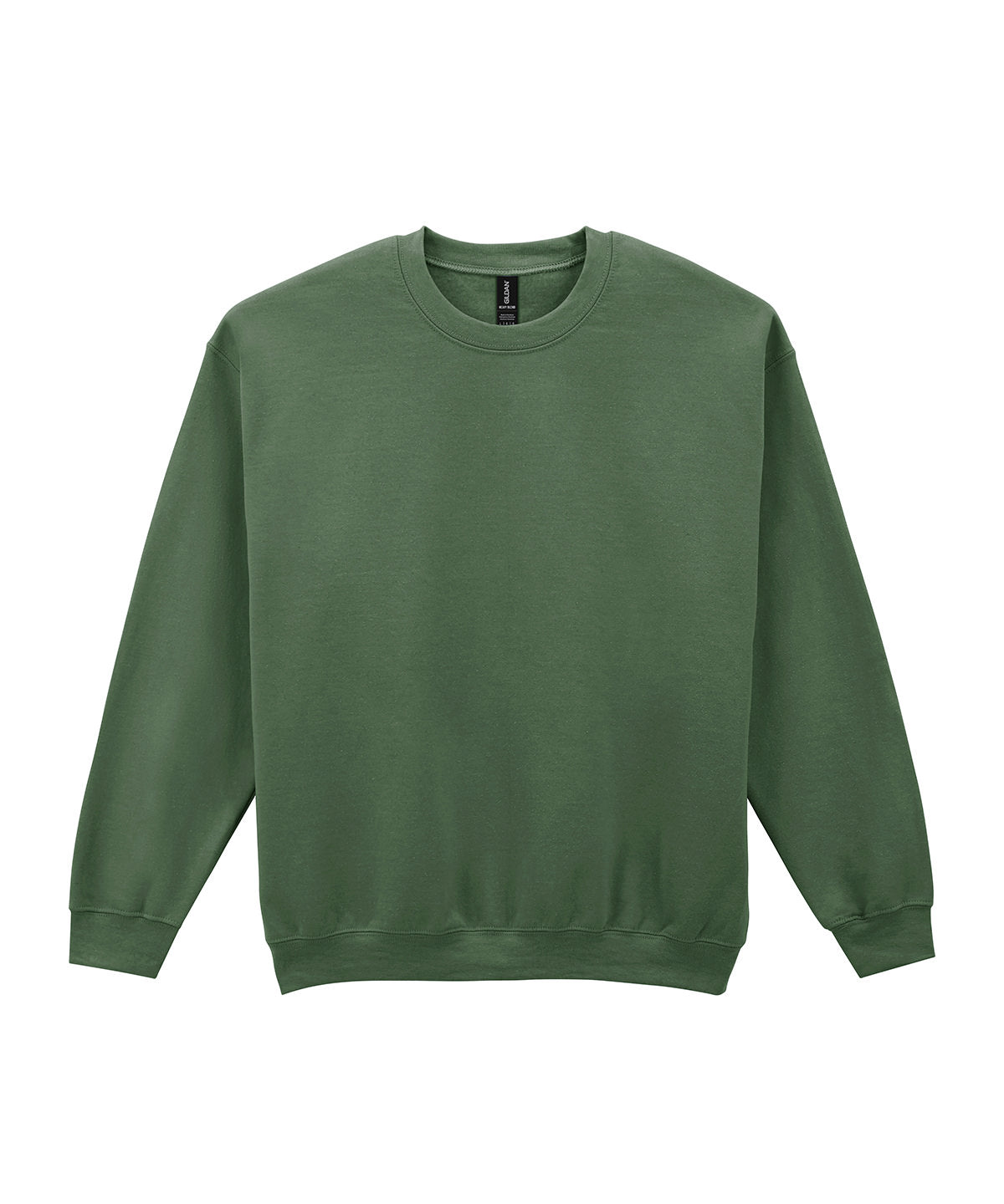 Tryck din logga på Sweatshirts från Gildan - Anpassa Gildan - Heavy Blend Sweatshirt för Vuxna i färgen Mörkgrön för företag, föreningar och privatpersoner