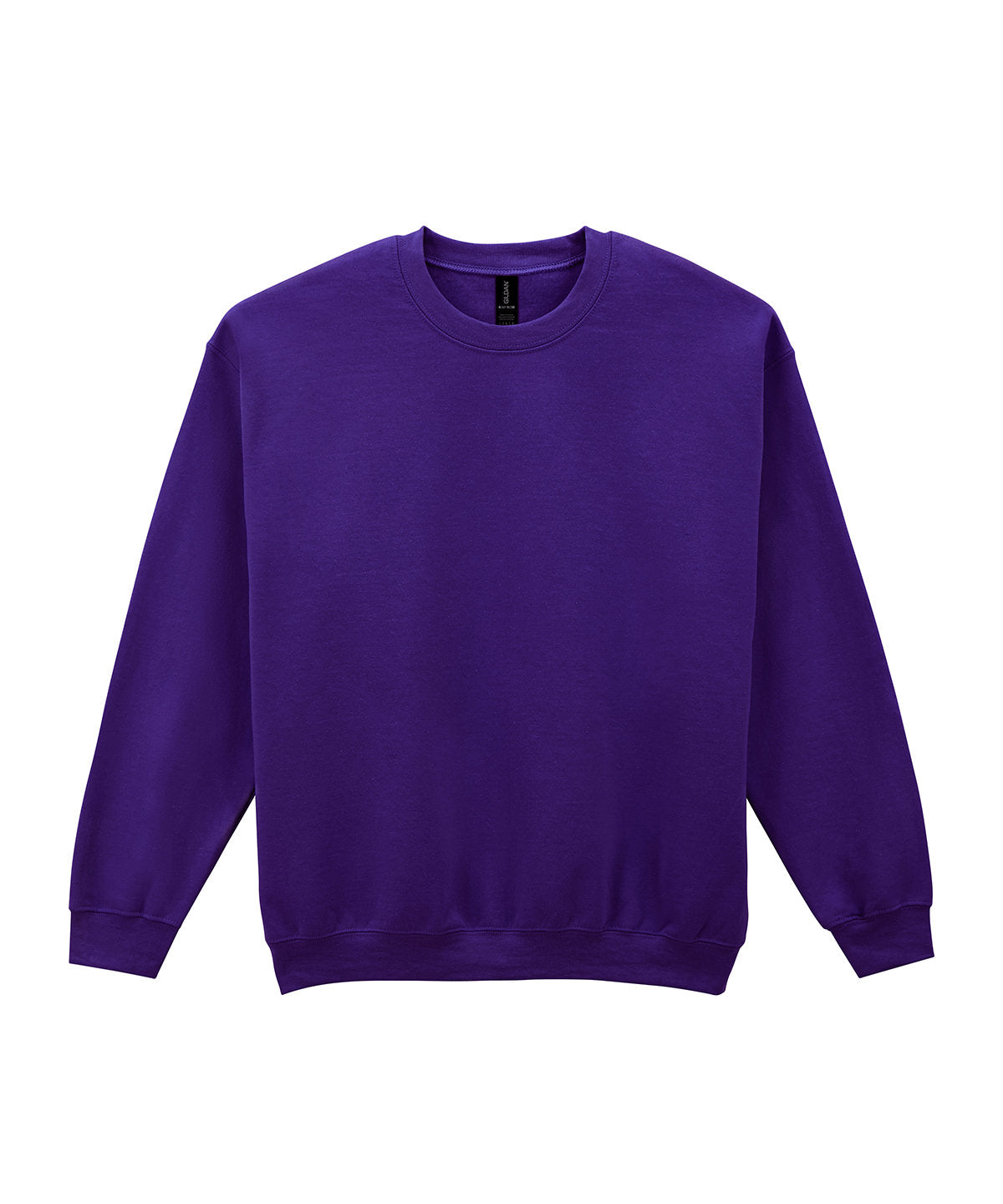 Tryck din logga på Sweatshirts från Gildan - Anpassa Gildan - Heavy Blend Sweatshirt för Vuxna i färgen Mörk lila för företag, föreningar och privatpersoner