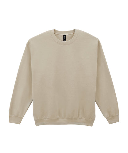 Tryck din logga på Sweatshirts från Gildan - Anpassa Gildan - Heavy Blend Sweatshirt för Vuxna i färgen Naturligt för företag, föreningar och privatpersoner