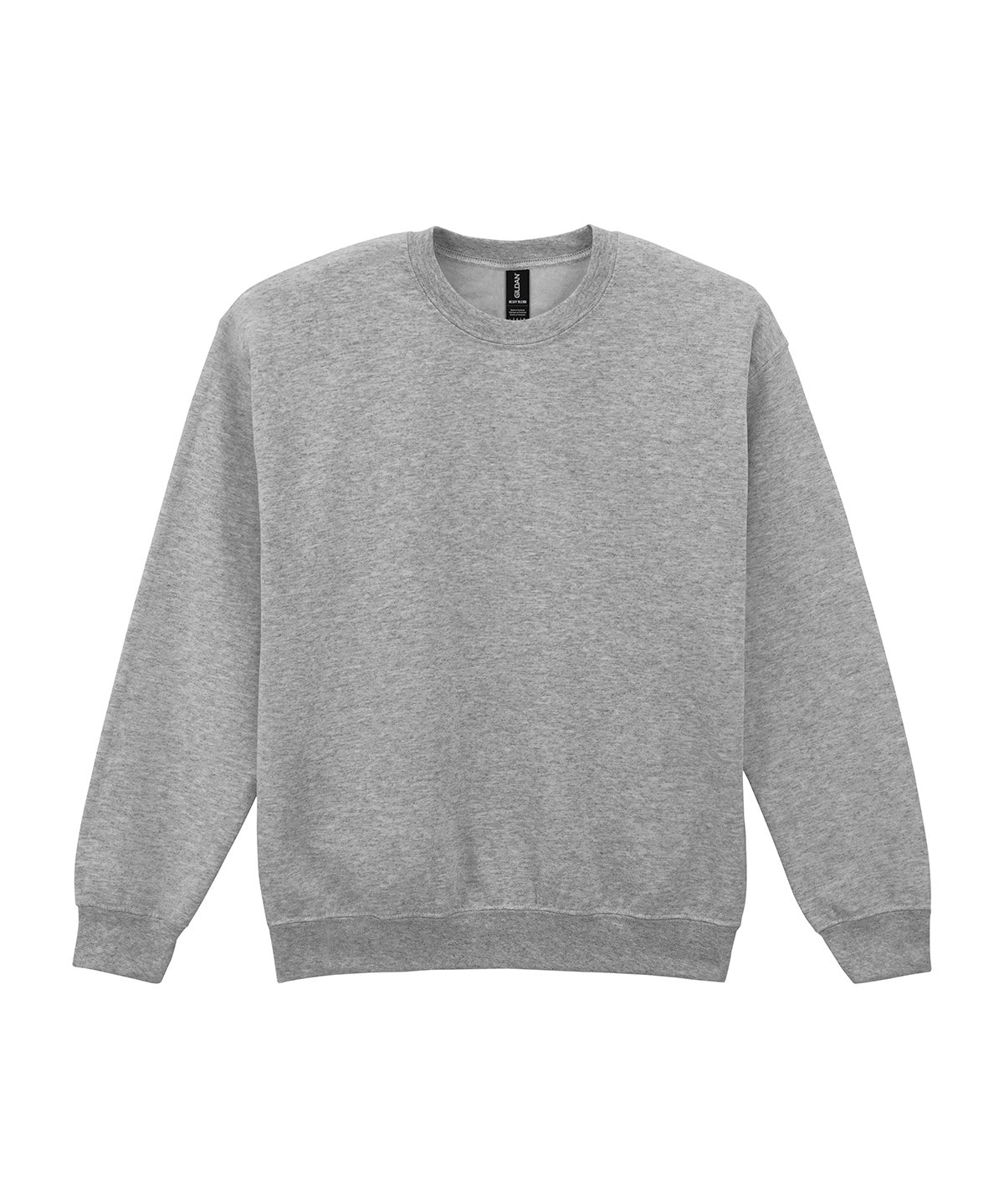 Tryck din logga på Sweatshirts från Gildan - Anpassa Gildan - Heavy Blend Sweatshirt för Vuxna i färgen Ljunggrå för företag, föreningar och privatpersoner