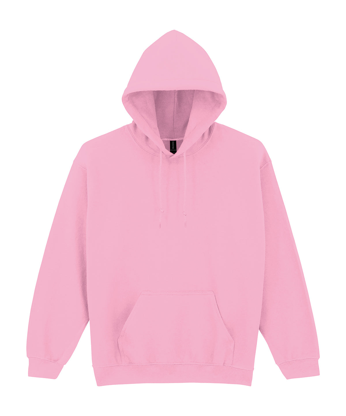 Tryck din logga på Hoodies från Gildan - Anpassa Gildan Heavy Blend™ - Hoodie för Vuxna i färgen Ljusrosa för företag, föreningar och privatpersoner