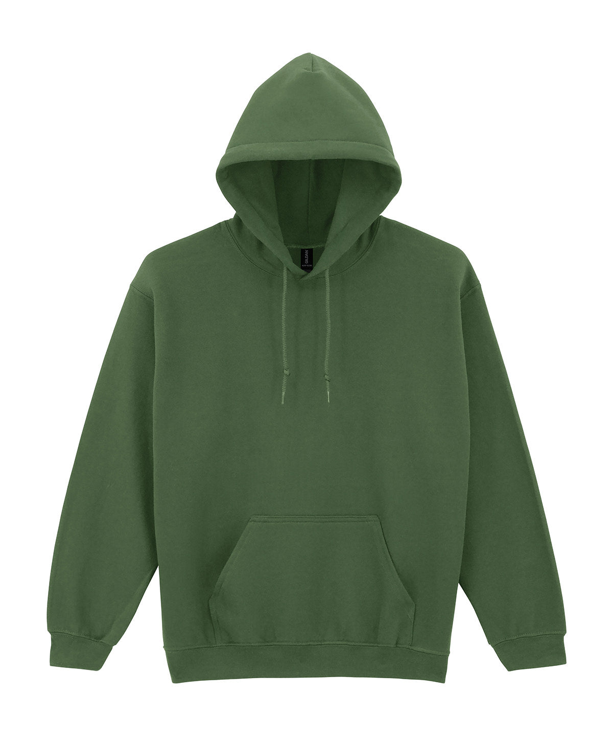 Tryck din logga på Hoodies från Gildan - Anpassa Gildan Heavy Blend™ - Hoodie för Vuxna i färgen Mörkgrön för företag, föreningar och privatpersoner