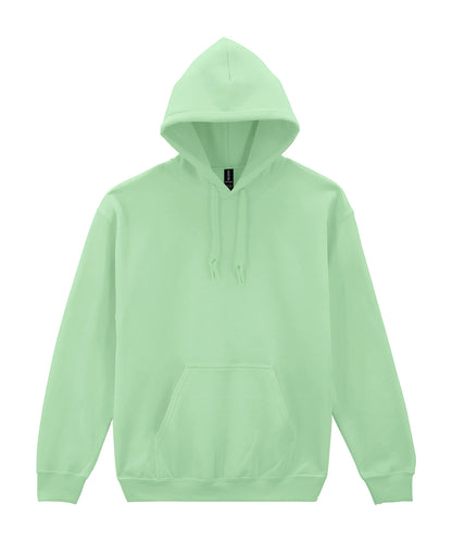 Tryck din logga på Hoodies från Gildan - Anpassa Gildan Heavy Blend™ - Hoodie för Vuxna i färgen Mint för företag, föreningar och privatpersoner