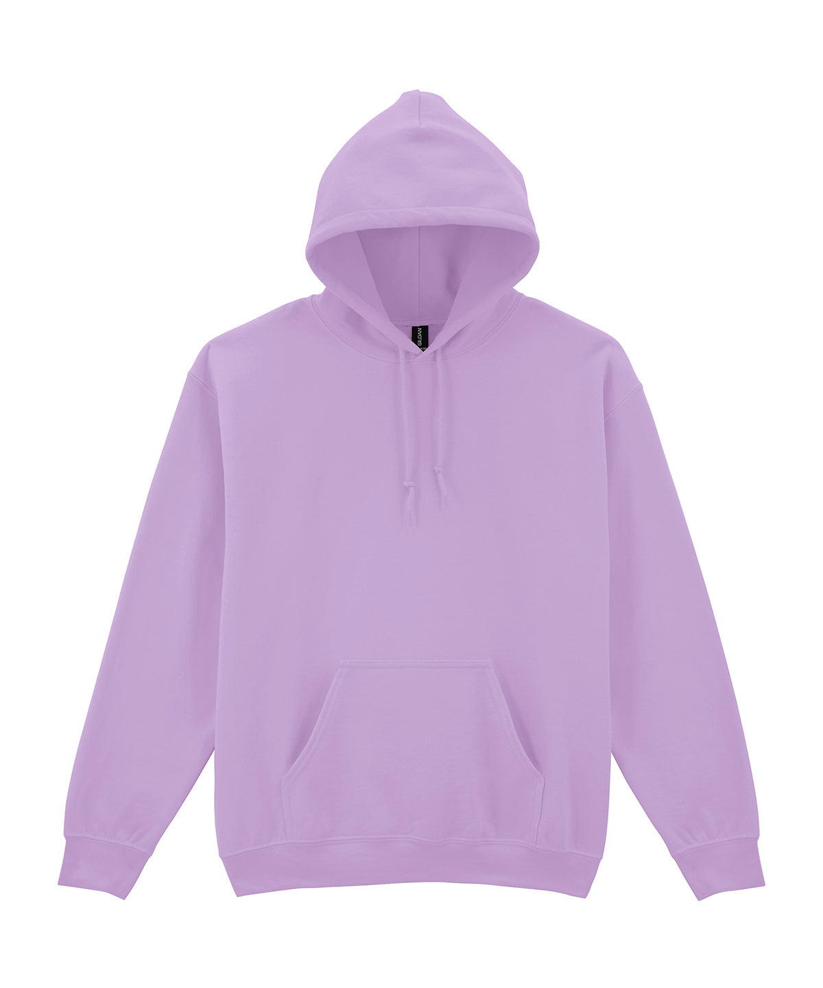 Tryck din logga på Hoodies från Gildan - Anpassa Gildan Heavy Blend™ - Hoodie för Vuxna i färgen Ljus lila för företag, föreningar och privatpersoner