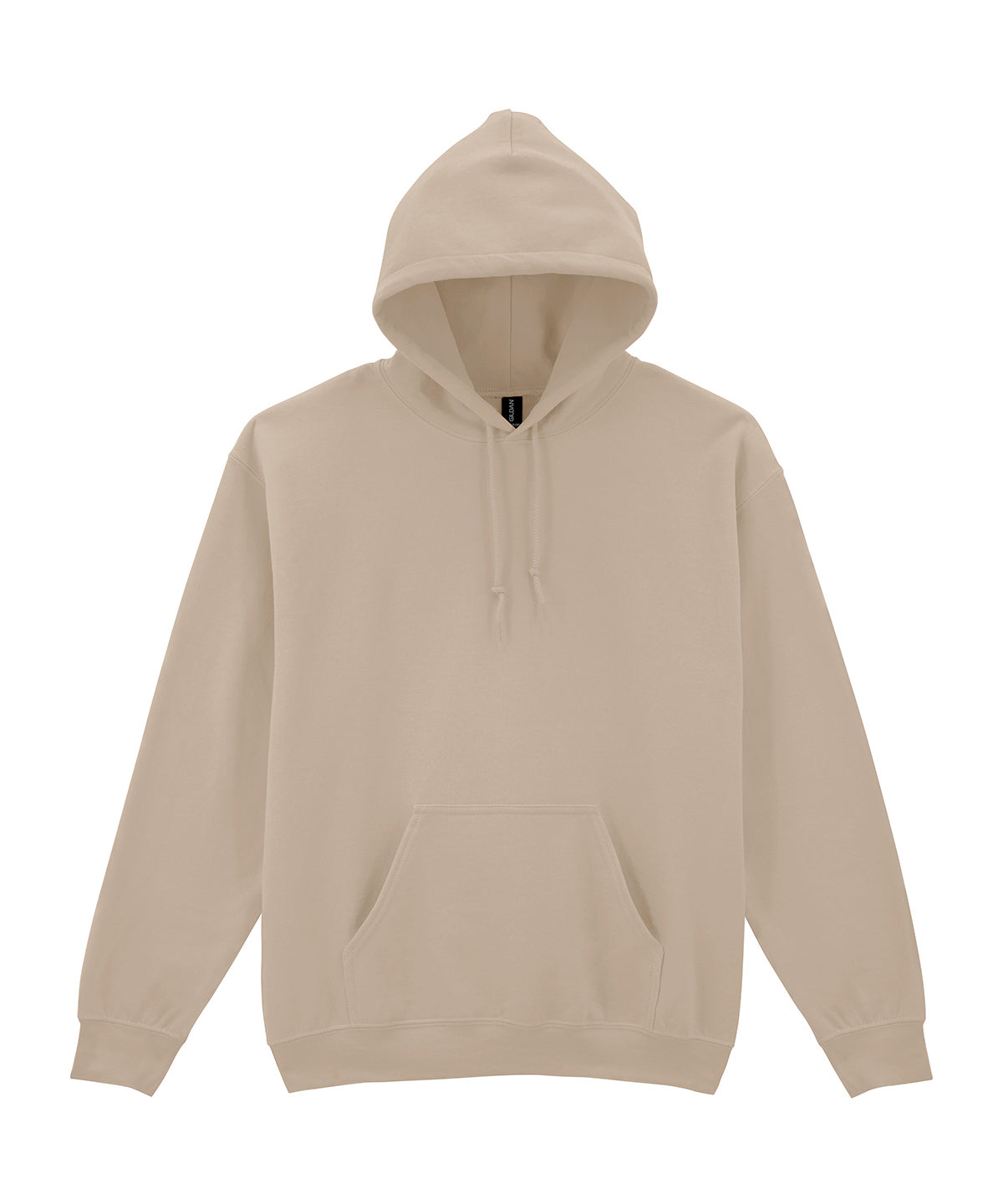 Tryck din logga på Hoodies från Gildan - Anpassa Gildan Heavy Blend™ - Hoodie för Vuxna i färgen Naturligt för företag, föreningar och privatpersoner
