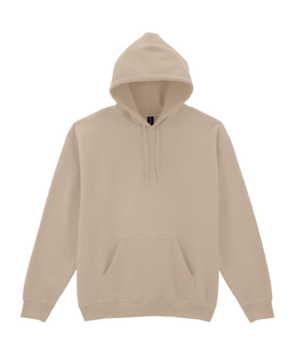 Tryck din logga på Hoodies från Gildan - Anpassa Gildan Heavy Blend™ - Hoodie för Vuxna i färgen Naturligt för företag, föreningar och privatpersoner