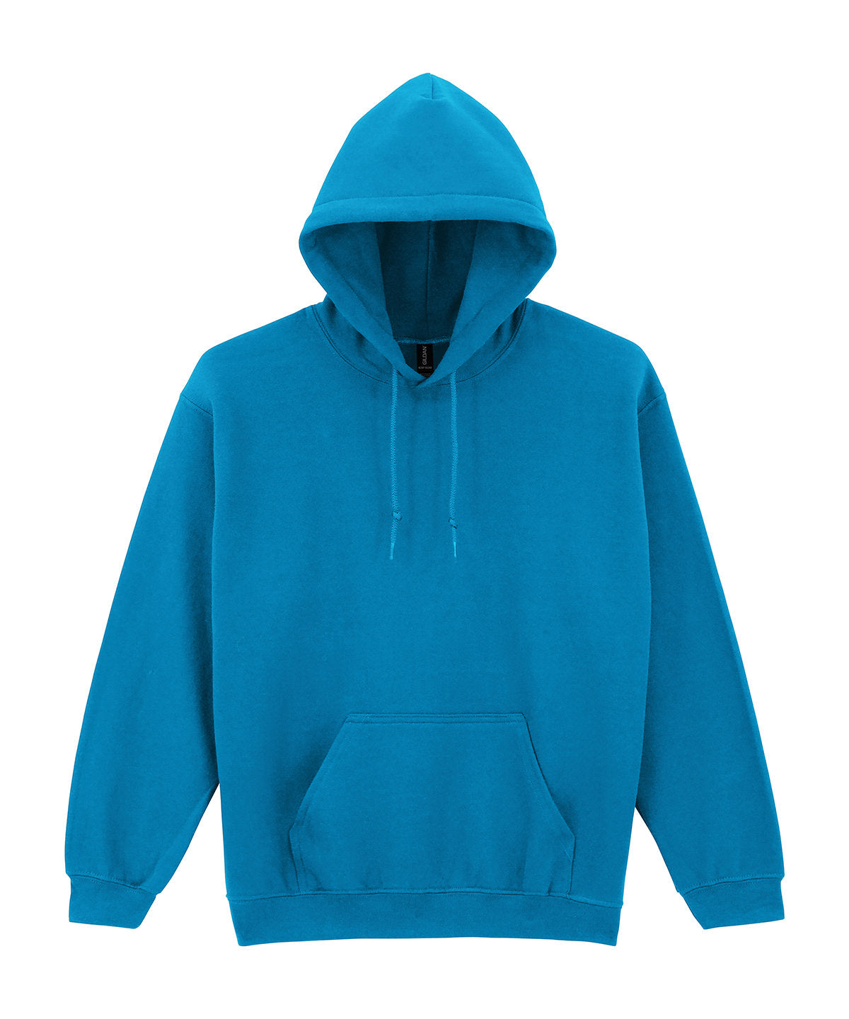 Tryck din logga på Hoodies från Gildan - Anpassa Gildan Heavy Blend™ - Hoodie för Vuxna i färgen Safir för företag, föreningar och privatpersoner