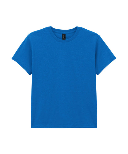 Tryck din logga på T-shirts från Gildan - Anpassa Heavy Cotton T-Shirt - Barn i färgen Royal för företag, föreningar och privatpersoner