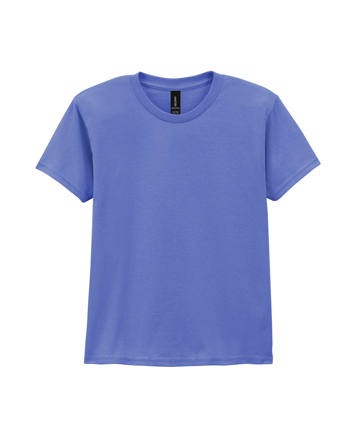 Tryck din logga på T-shirts från Gildan - Anpassa Heavy Cotton T-Shirt - Barn i färgen Ljus lila för företag, föreningar och privatpersoner