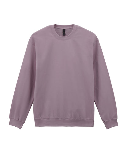 Tryck din logga på Sweatshirts från Gildan - Anpassa Gildan - Softstyle Midweight Fleece för Vuxna i färgen Mellangrå för företag, föreningar och privatpersoner