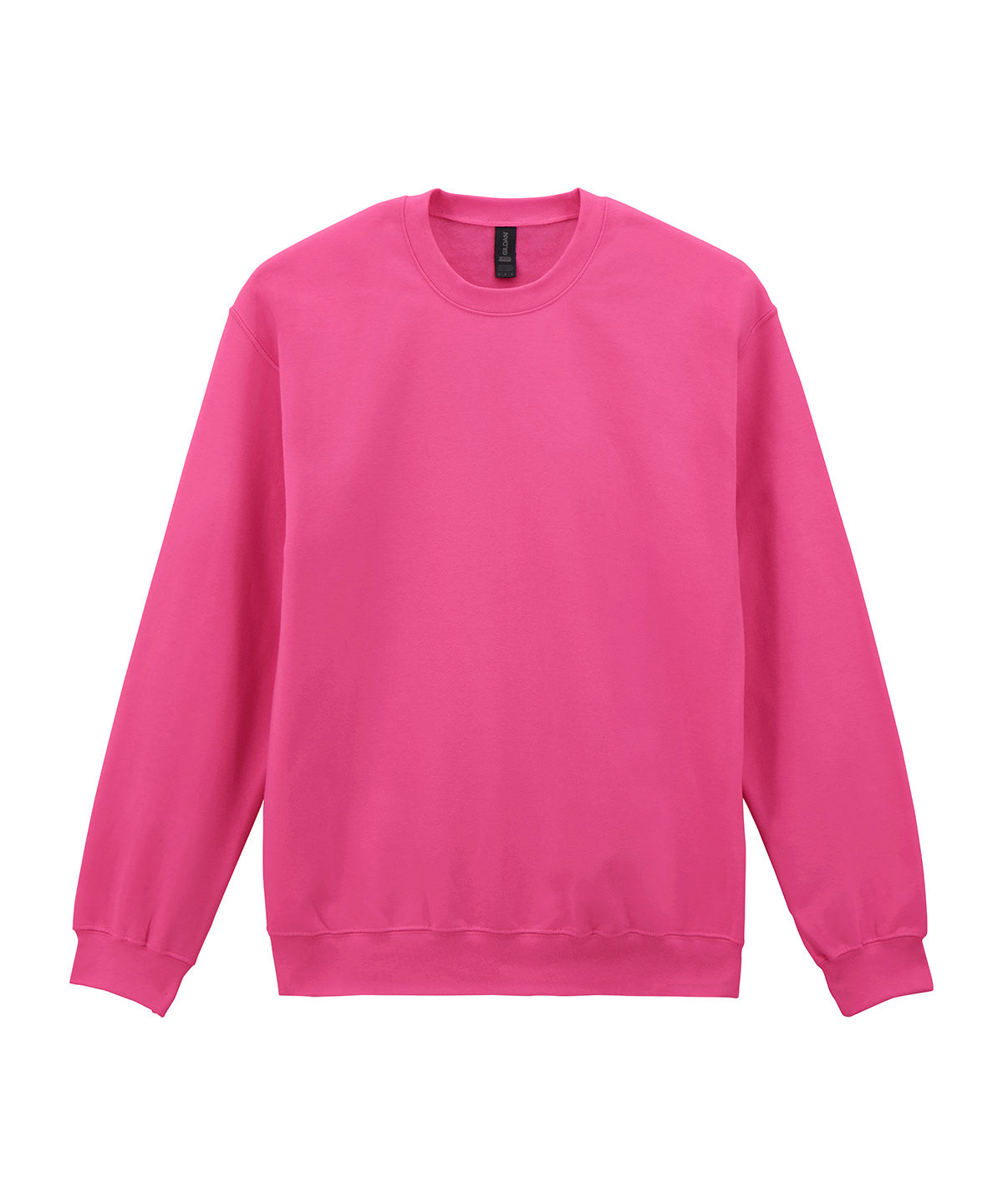 Tryck din logga på Sweatshirts från Gildan - Anpassa Gildan - Softstyle Midweight Fleece för Vuxna i färgen Mellanrosa för företag, föreningar och privatpersoner