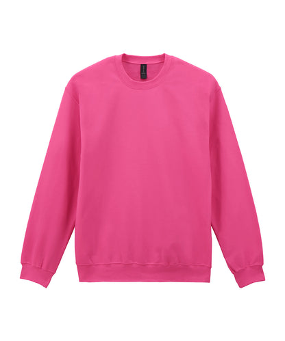 Tryck din logga på Sweatshirts från Gildan - Anpassa Gildan - Softstyle Midweight Fleece för Vuxna i färgen Mellanrosa för företag, föreningar och privatpersoner