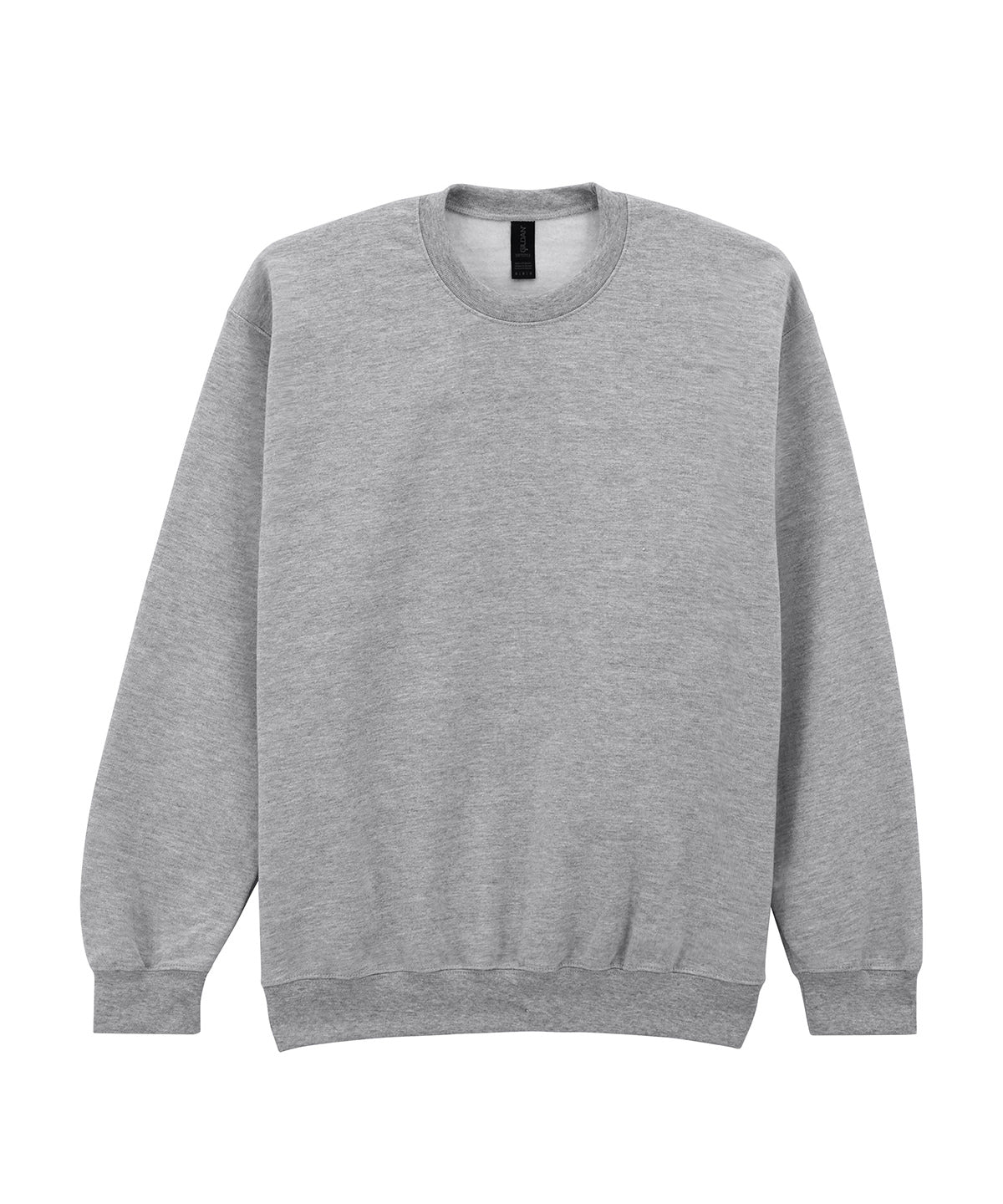 Tryck din logga på Sweatshirts från Gildan - Anpassa Gildan - Softstyle Midweight Fleece för Vuxna i färgen Ljunggrå för företag, föreningar och privatpersoner