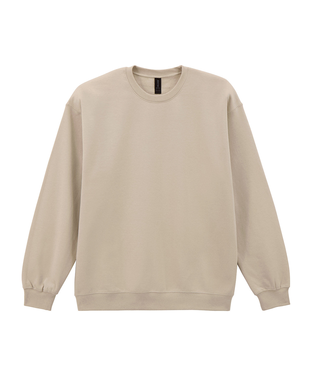 Tryck din logga på Sweatshirts från Gildan - Anpassa Gildan - Softstyle Midweight Fleece för Vuxna i färgen Naturligt för företag, föreningar och privatpersoner